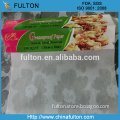 FDA 40g siliconized parchment paper/Heat resistant silicon non-stick baking sheets/silicone coated cooking paper